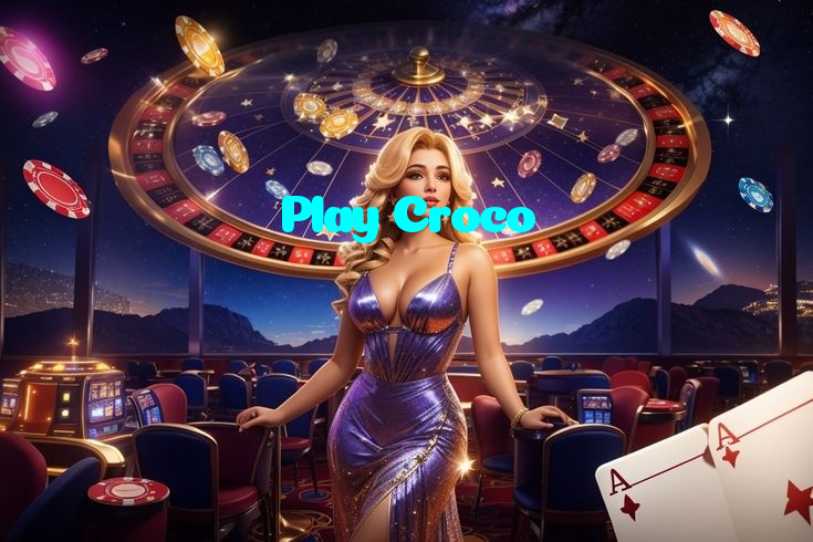 Play Croco casino presented on mobile device in Pakistan with slots and live games