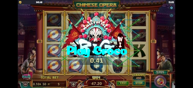 Play Croco casino presented on mobile device in Pakistan with slots and live games